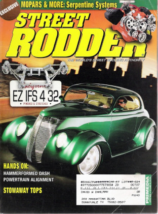 STREET RODDER 2006 APR - COOL DEUCE DASH, DEUCE HIGHBOY GETS KUGEL IFS